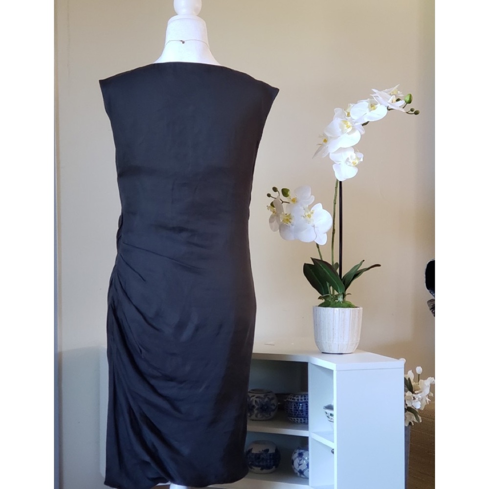 Pre-owned ALLSAINTS SLEEVELESS  RUCHED DRESS - Picture 3 of 12